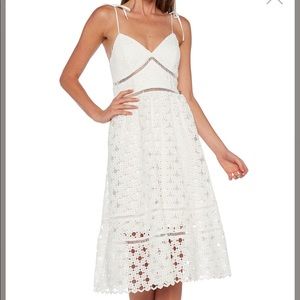 Louisiana Lace Dress in Ivory